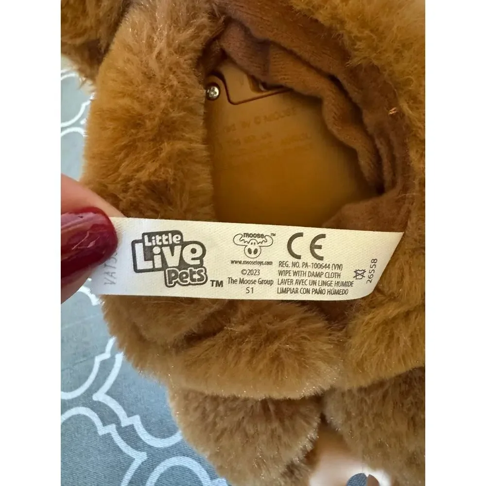 Little Live Pets My Baby Monkey Mango interactive plush toy working sounds doll